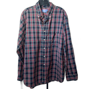 Pendleton Men’s Vintage 100% Wool Plaid Button Down Shirt made in USA size XL